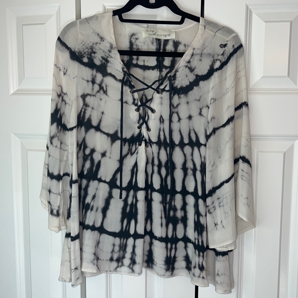 Vintage Havana tie dye top